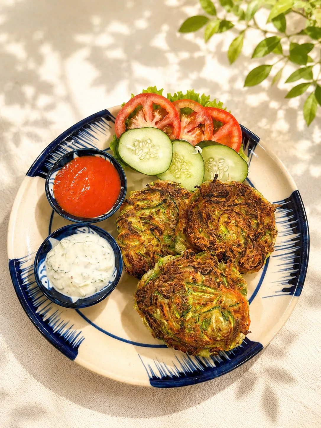 Zucchini fritters