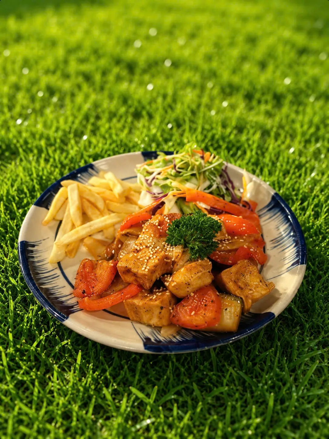 Five-spice tofu
