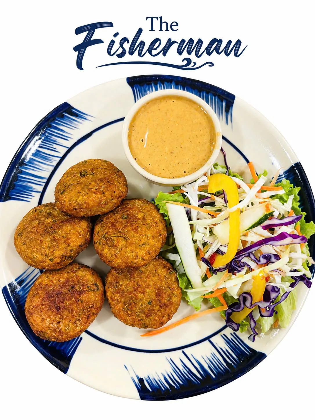 Falafel with fresh salad